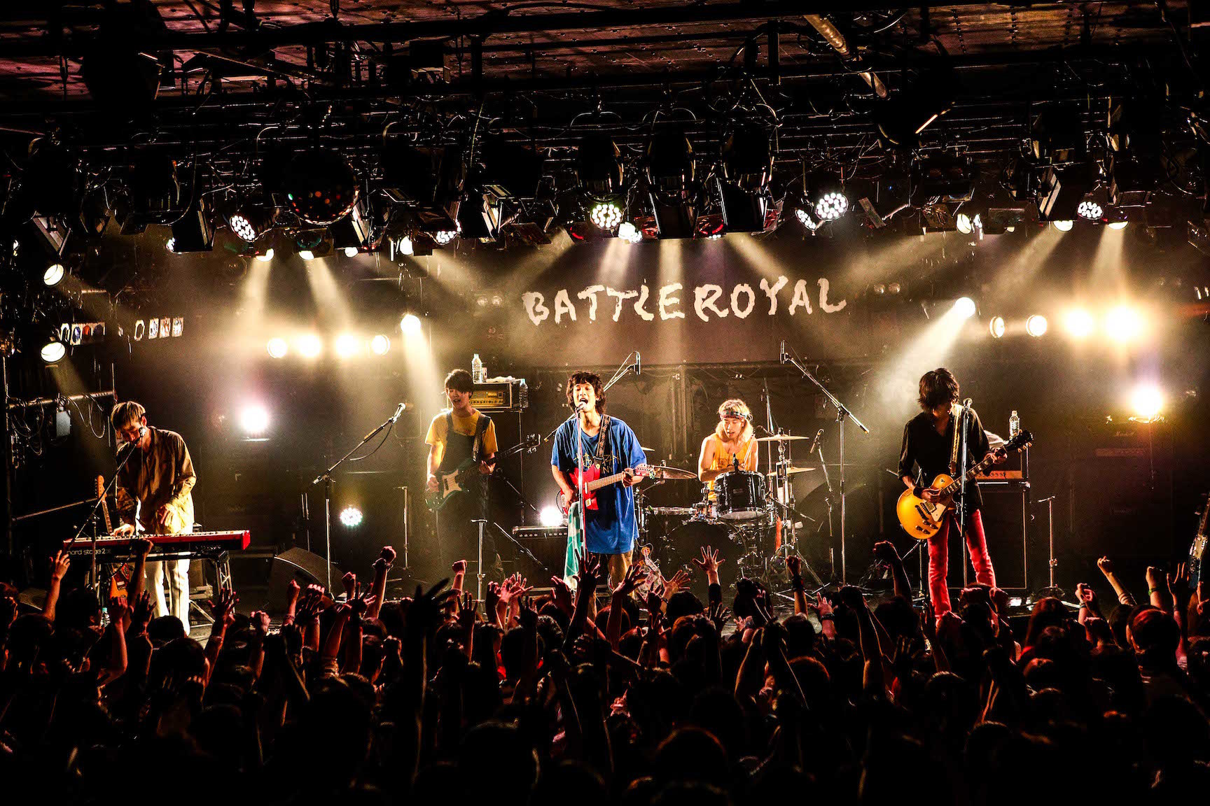 『BATTLE ROYAL』a flood of circle VS 爆弾ジョニー Photo by 渡邉一生（SLOT PHOTOGRAPHIC）