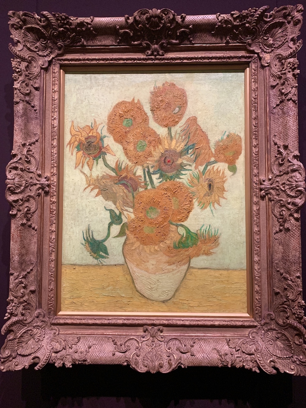 フィンセント・ファン・ゴッホ《ひまわり》1888年、SOMPO美術館