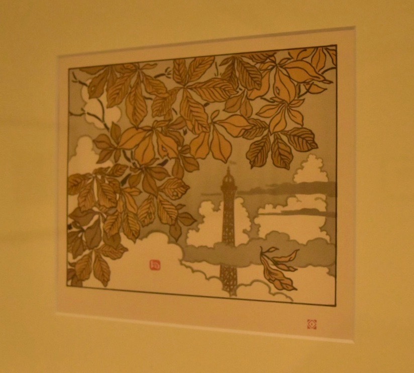 《エッフェル塔三十六景》 扉絵