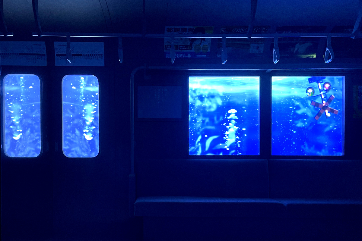 夢とも現実ともつかない風景が広がる