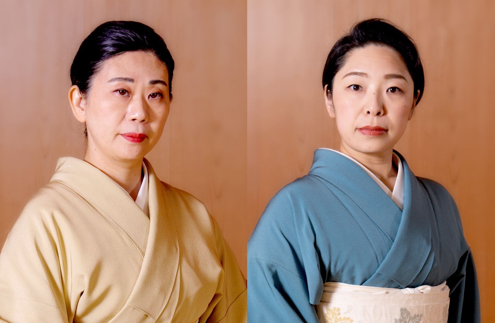 （左）藤間聖衣曄　（右）藤間鶴熹