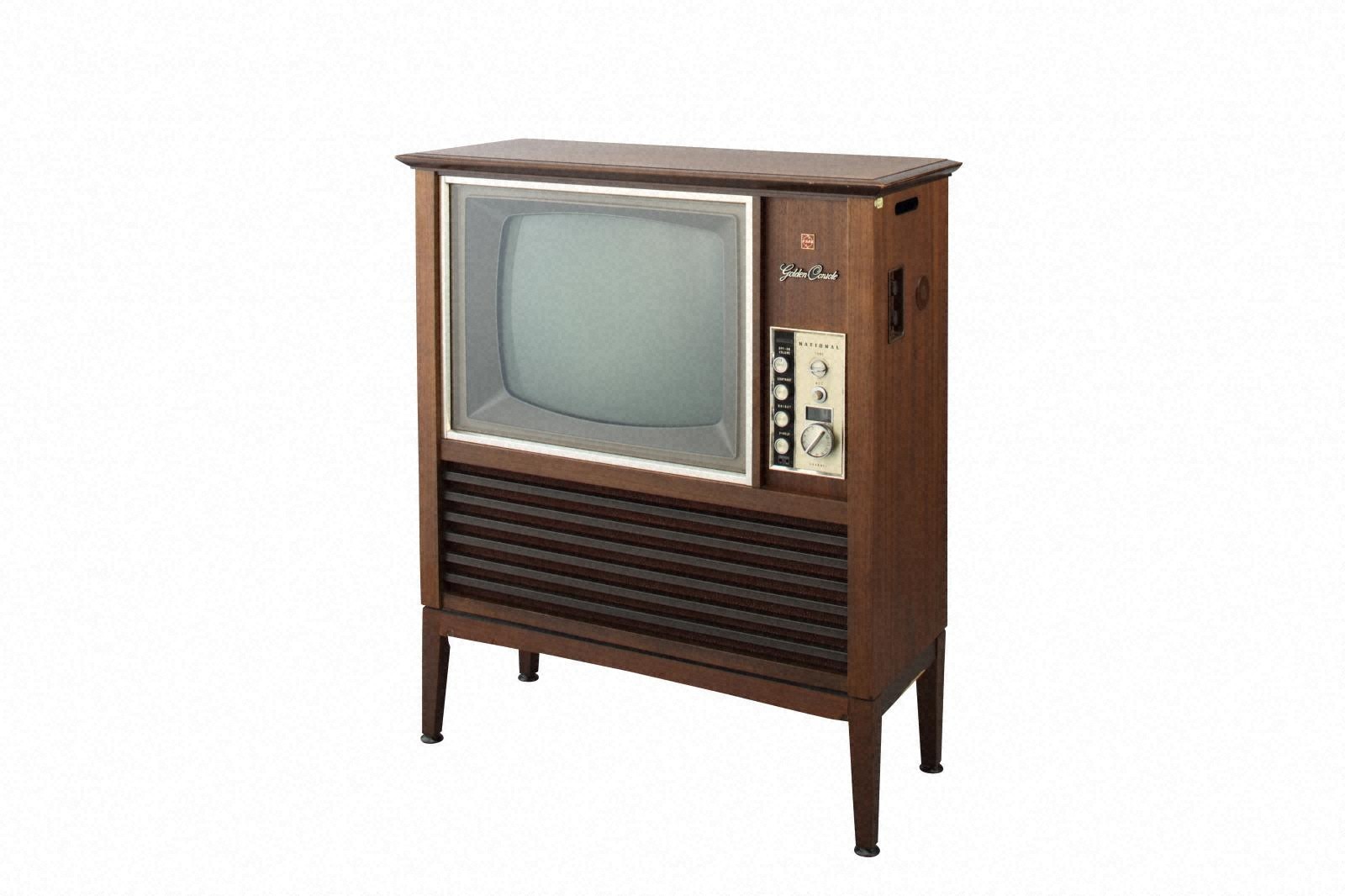 松下電器産業株式会社 「ナショナルテレビ　嵯峨（TC-96G）」1965年 パナソニックミュージアム蔵［第2期出品］