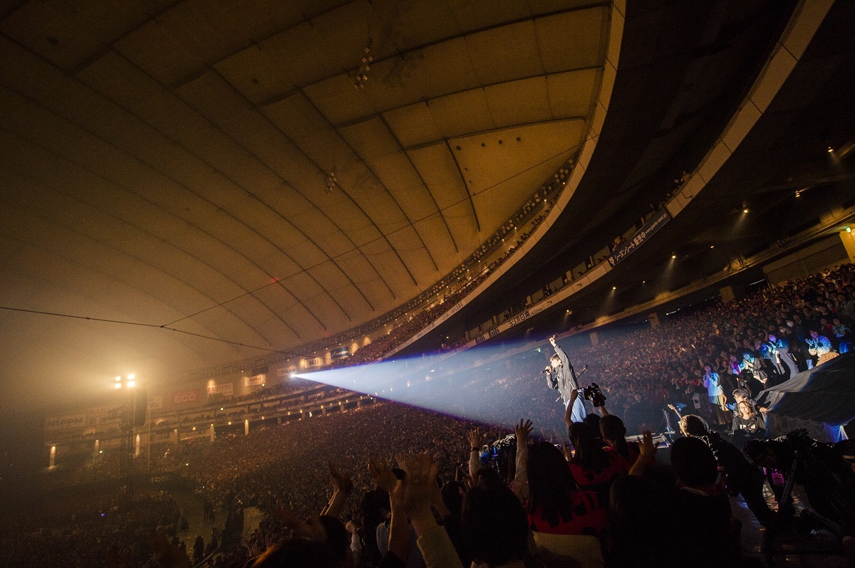 星野源 2019年2月28日 東京ドーム 撮影＝田中聖太郎