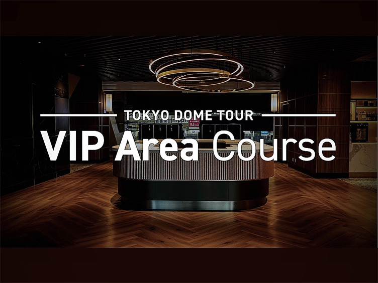 VIPルームなど、普段は入れない東京ドーム内のエリアをツアー