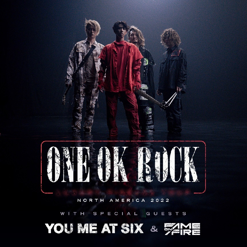 ONE OK ROCK、2022年秋に北米ツアー開催決定 サポートバンドにYou Me