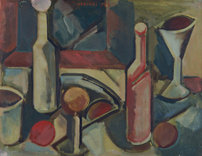 《Still Life no.64》1953年 油彩・キャンバス 41×53㎝