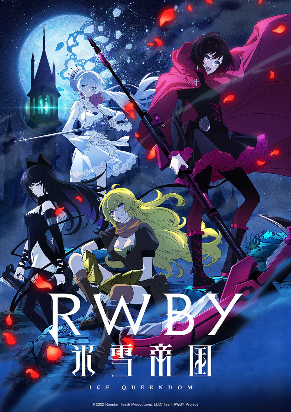 新作tvアニメ Rwby 氷雪帝国 情報解禁 スタッフに虚淵 玄 冲方 丁 Huke 鈴木利正 シャフト キャストに早見沙織 日笠陽子 嶋村侑 小清水亜美 Spice エンタメ特化型情報メディア スパイス