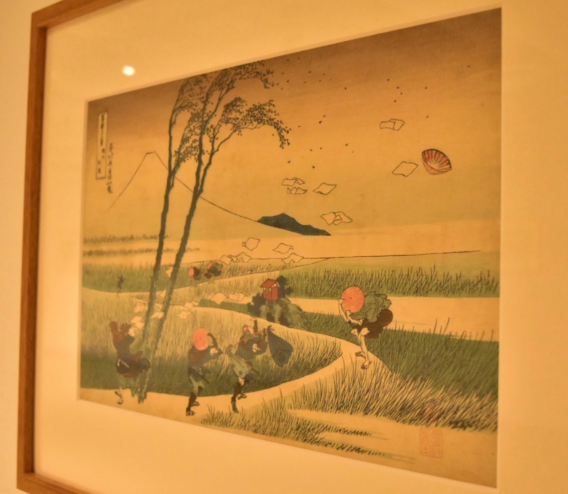 《冨嶽三十六景》 駿州江尻