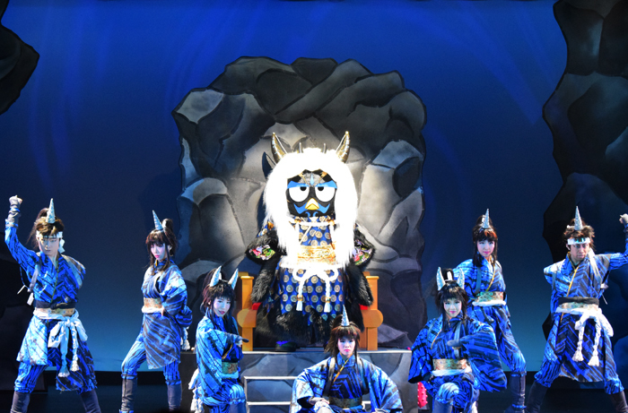 歌舞伎と Kawaii が融合 サンリオのキャラクターたちによるミュージカル Kawaii Kabuki ハローキティ一座の桃太郎 レポート Spice エンタメ特化型情報メディア スパイス