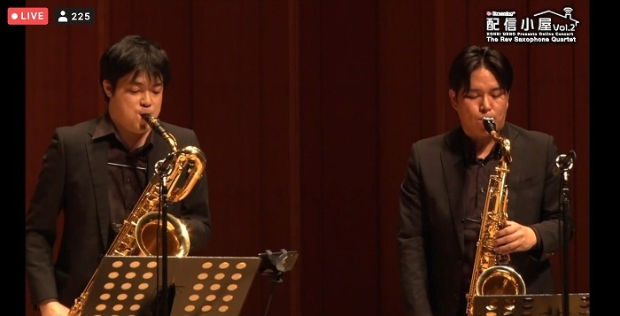 The Rev Saxophone Quartet（Streaming＋より提供）