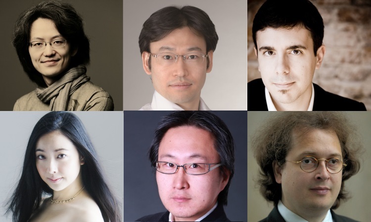 鈴木優人、大塚直哉、フランチェスコ・コルティ、小林沙羅、櫻田亮、ドミニク･ヴェルナー