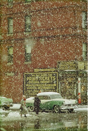 無題　1950年代　ソール・ライター財団蔵　(C)Saul Leiter Foundation