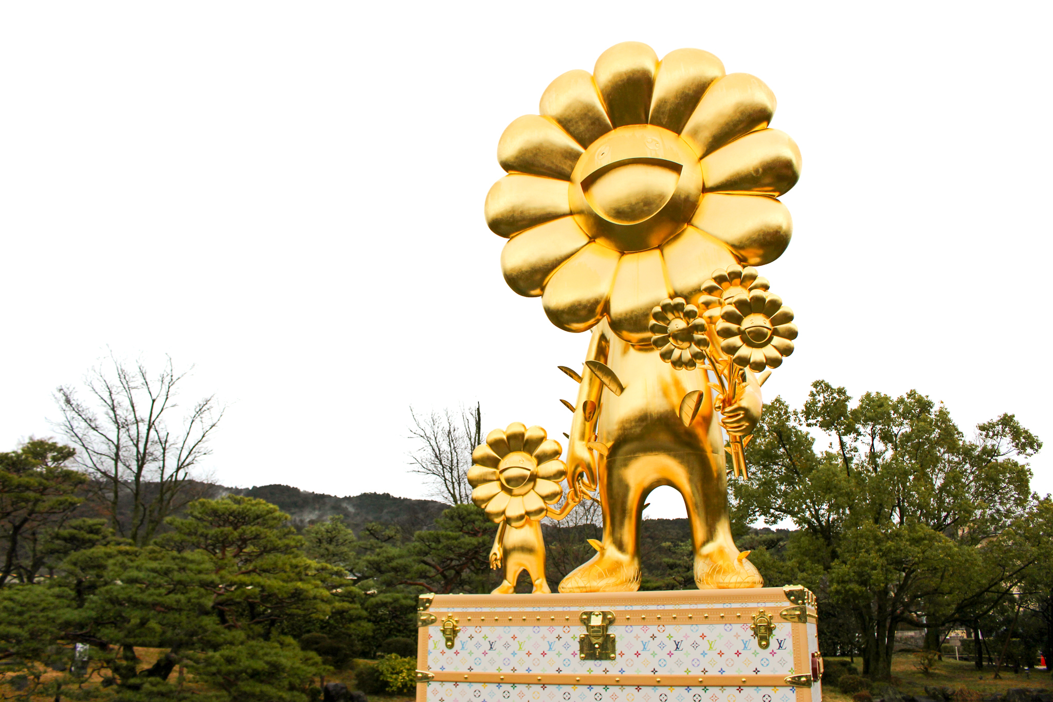 画像】ルイ•ヴィトンに身を包んだ村上隆と市川團十郎、京都に出現した ...