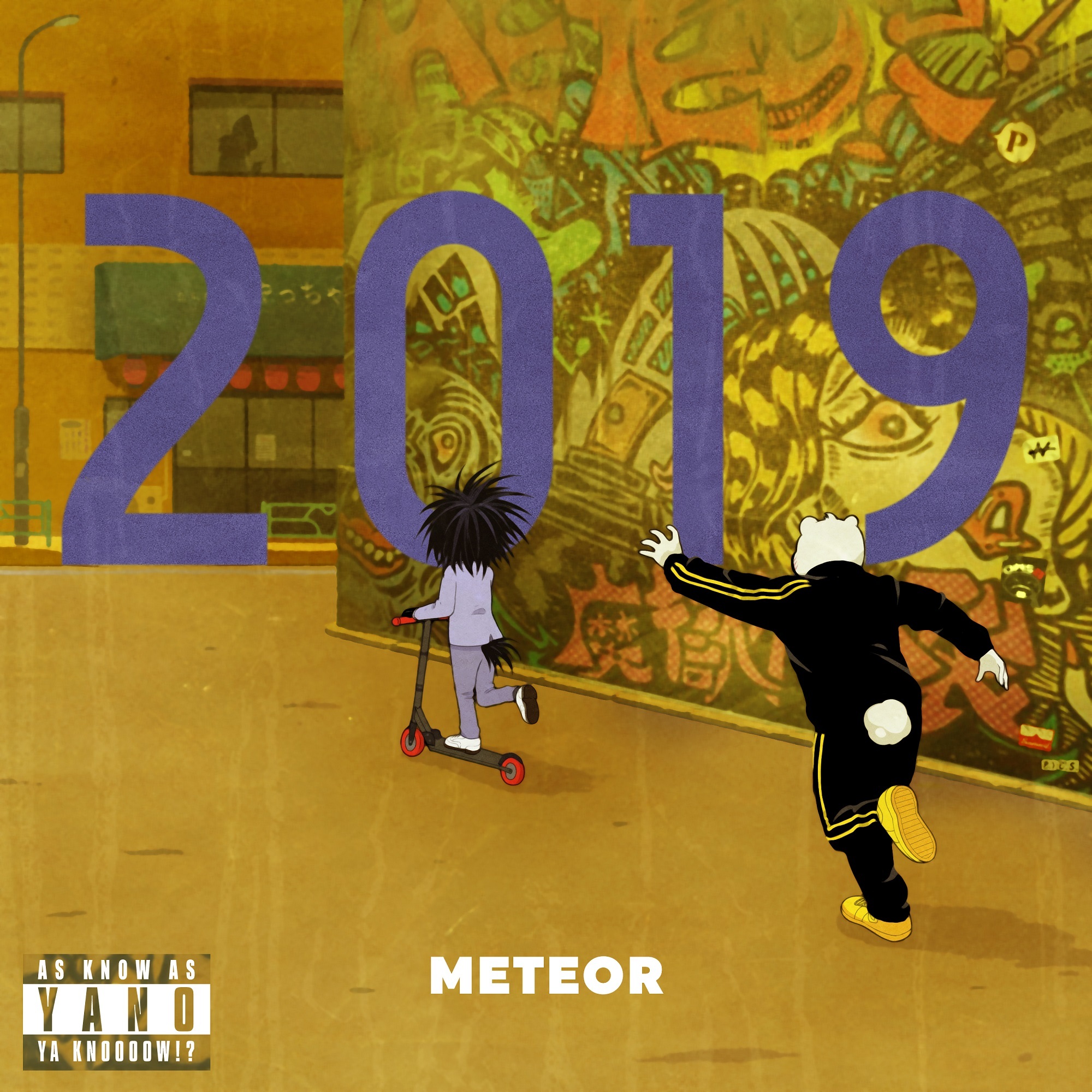 オッドタクシー』、ヤノにフォーカスしたMETEORのE.P.『2019』が発売