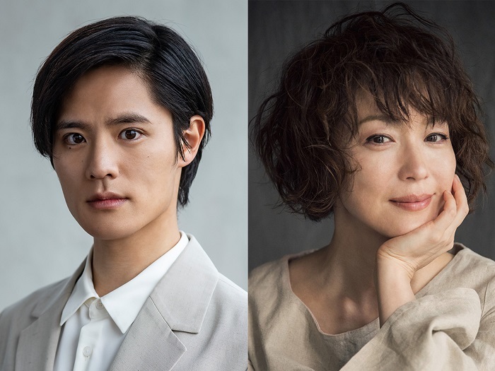  （左から）岡本圭人、若村麻由美