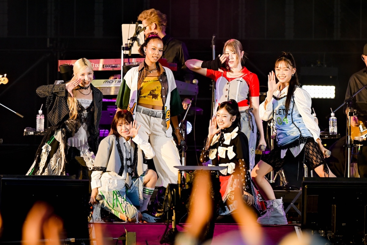 Little Glee Monster　撮影＝河上良