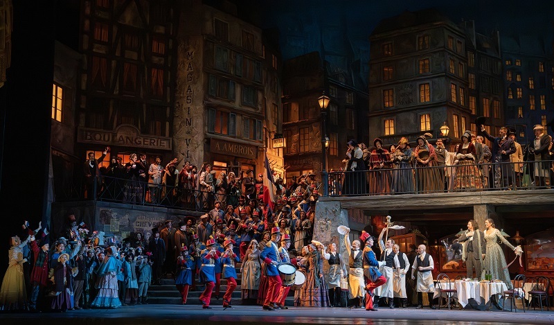 『ラ・ボエーム』                   (C)Richard Termine／Metropolitan Opera