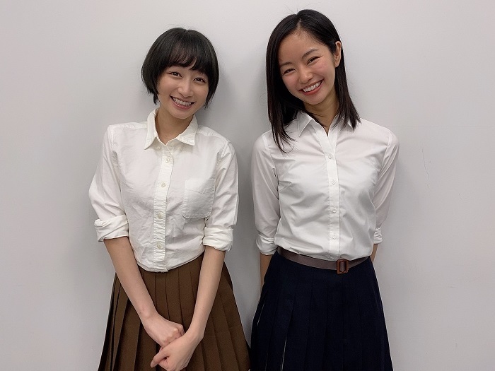 （左から）福島雪菜、前田悠雅