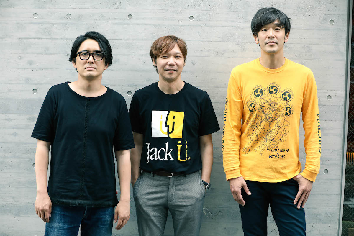 フルカワユタカ / 日高央 / 荒井岳史 撮影＝風間大洋