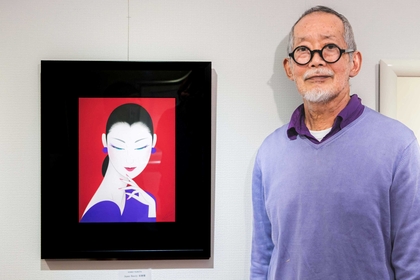 「絵は私の生きる術」美人画家・鶴田一郎が語る、創作への情熱ーー恒例の『鶴田一郎 美人画展2025年 IN大阪・天保山』が開催中