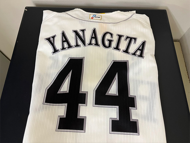 懐かしい背番号44のユニホーム