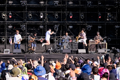 SCAFULL KING『RUSH BALL 2025』クイックレポートーー「死ぬまで頑張ります！」90年代から活躍するスカバンドの貫禄