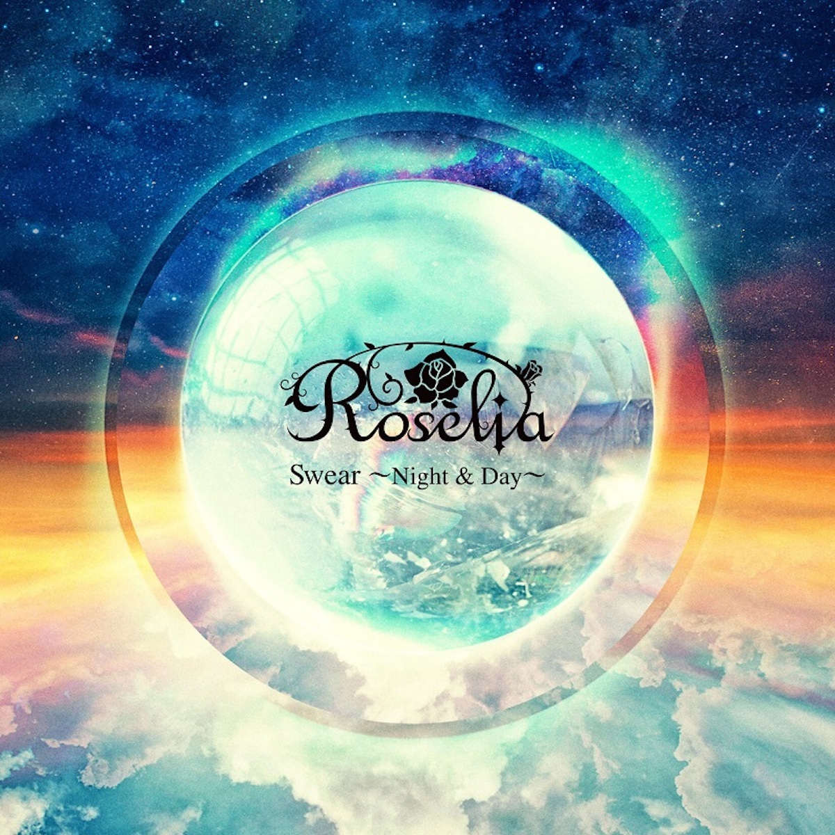 Roselia シングル「Swear ～Night & Day～」通常 （C）BanG Dream! Project （C）Craft Egg Inc.（C）bushiroad All Rights Reserved.
