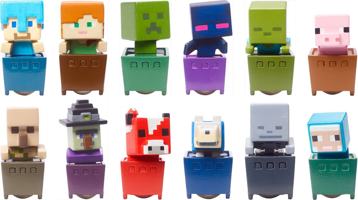 画像 マインクラフト ミニフィギュアシリーズ の第2弾が発売に