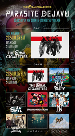 THE ORAL CIGARETTES主催『PARASITE DEJAVU 2024』DAY2の最終出演者としてSCANDALが決定