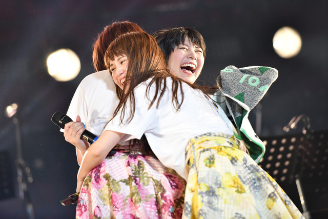 Negicco「love my 15years at 朱鷺メッセ」の様子。