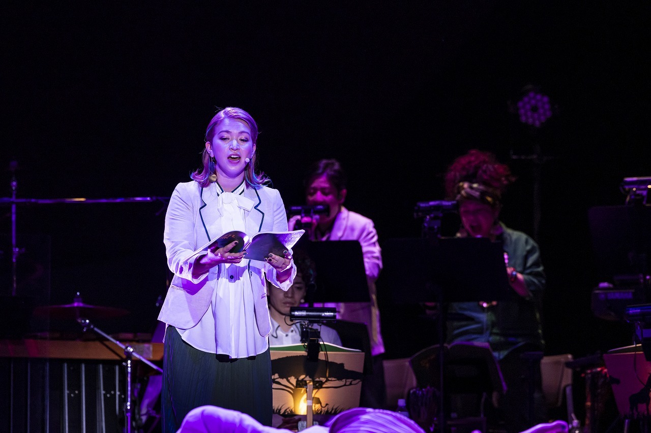 リーディング音楽劇『ジャングル大帝』舞台写真 　　　　　　　　撮影：岡千里