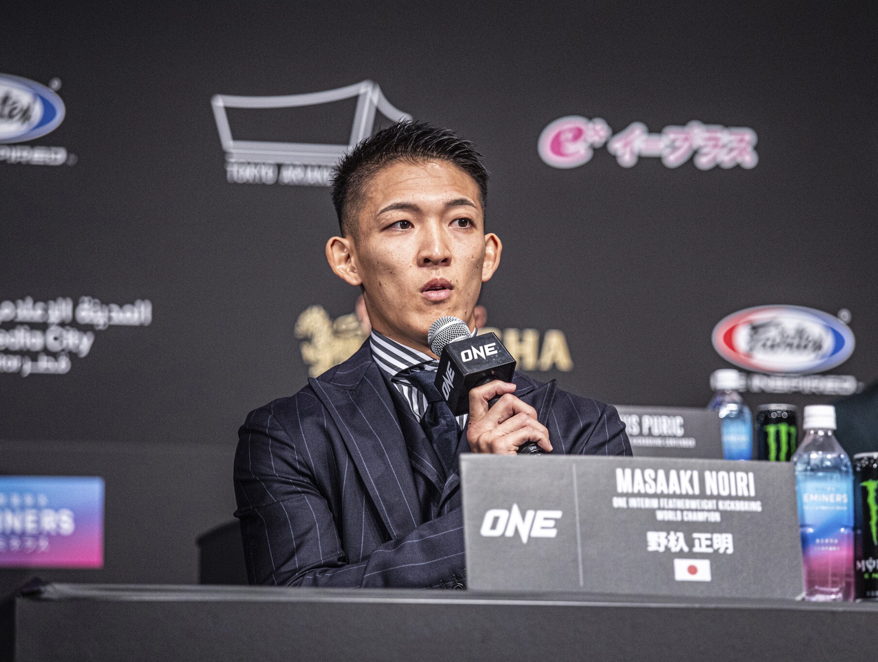 衝撃的KOを宣言した野杁正明