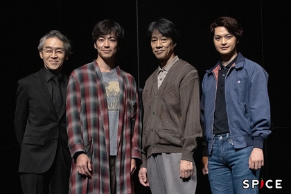 堤真一×瀬戸康史、大東駿介×浅野和之がキャリル・チャーチルの傑作戯曲を二作連続上演『A Number―数』『What If If Only―もしも もしせめて』レポート