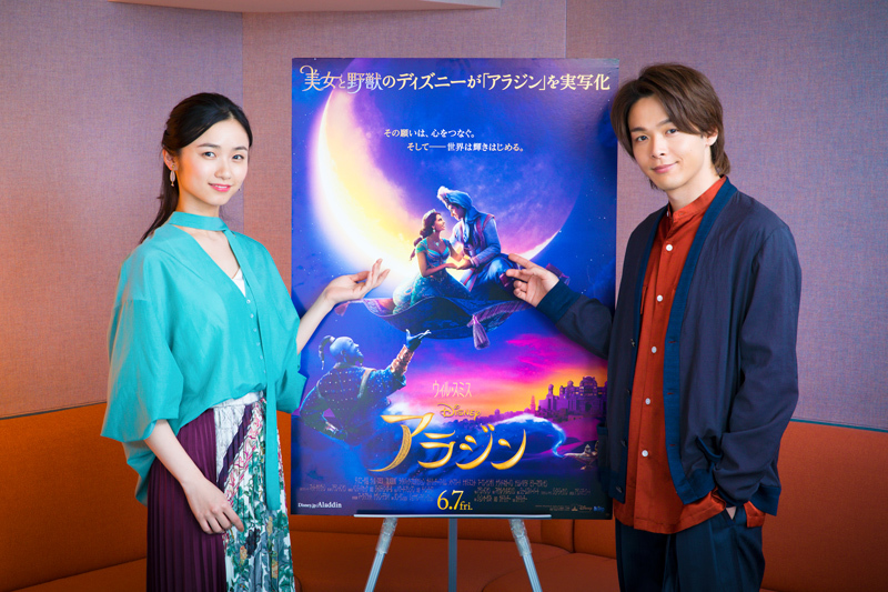 左から、木下晴香、中村倫也 （C）2019 Disney Enterprises, Inc. All Rights Reserved.