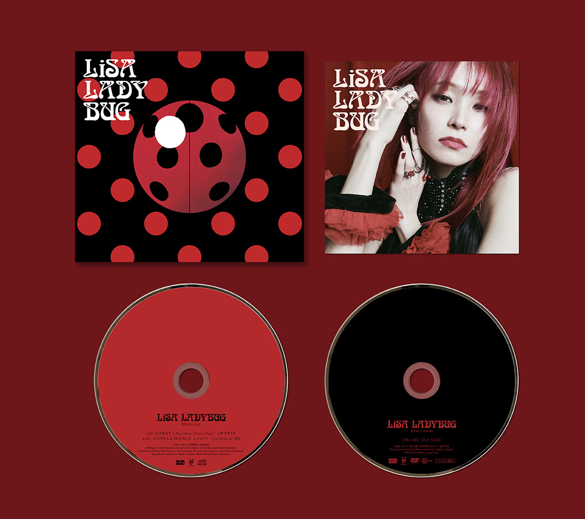 在庫品数量限定 LiSA LADYBUG 完全数量生産限定盤グッズ10点