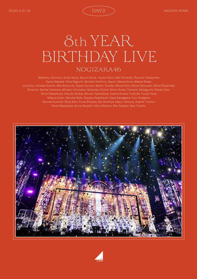 『8th YEAR BIRTHDAY LIVE 2020.2.21～2.24 NAGOYA DOME』ジャケット