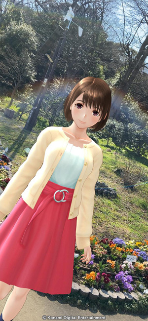 AR撮影サンプル (C)Konami Digital Entertainment