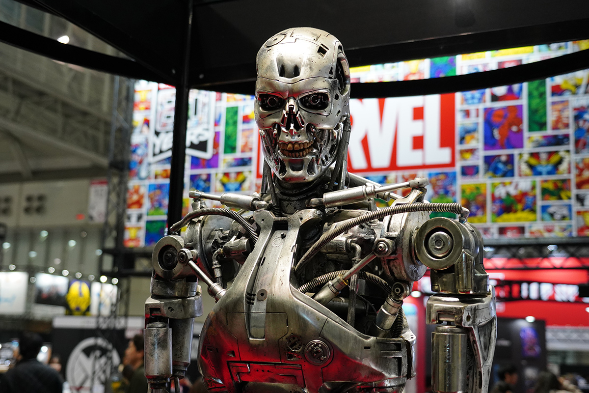 『ターミネーター2』のT800 写真：斉藤直樹
