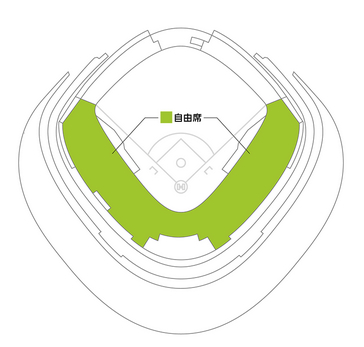 東京ドーム座席図
