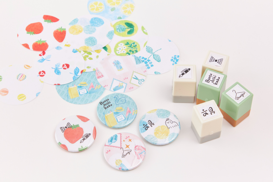 ときめきマイ缶バッジ工房　1個500円（ブース内会計/キャッシュレス決済のみ）