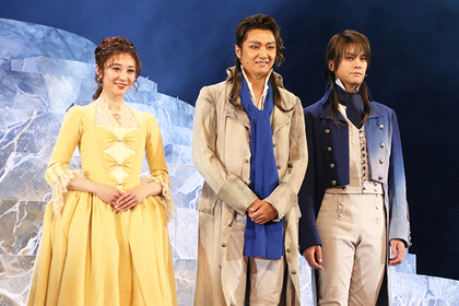 井上芳雄、浦井健治、潤花　12年ぶりの再演をエネルギッシュに届けたい～ミュージカル『二都物語』レポート