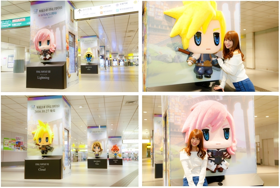 フン 興味ないね ファイナルファンタジーのキャラクターが渋谷駅をジャック 近づくと聞けるキャラボイスも Spice エンタメ特化型情報メディア スパイス