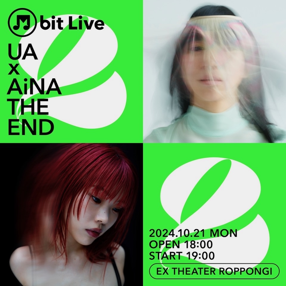 『M bit Live #2 UA × アイナ・ジ・エンド』
