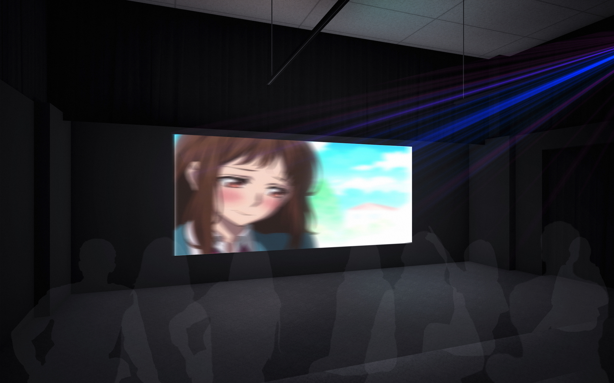 「プレミアムシアター」では豪華声優陣が歌唱する新曲『東京オータムセッション』のフルアニメーションMVを「ハニワのアトリエ」限定で上映される。
