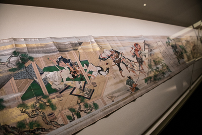 岩佐 又兵衛 《山中常盤物語絵巻 第四巻》 紙本着色 一巻 34.1×1259.0cm  静岡・MOA美術館 【展示期間】 2/9 – 3/10
