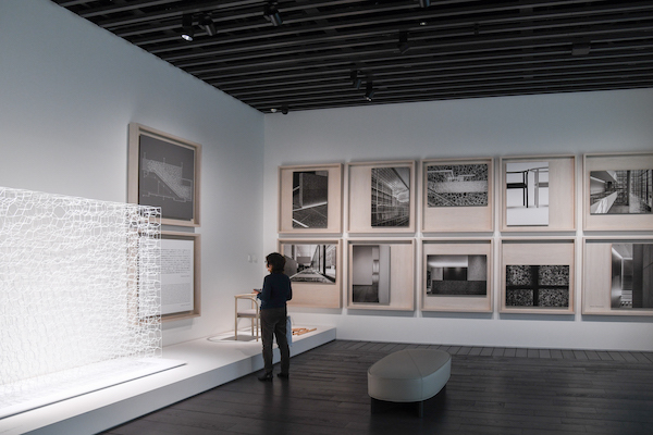 アーティゾン美術館の建築についての展示