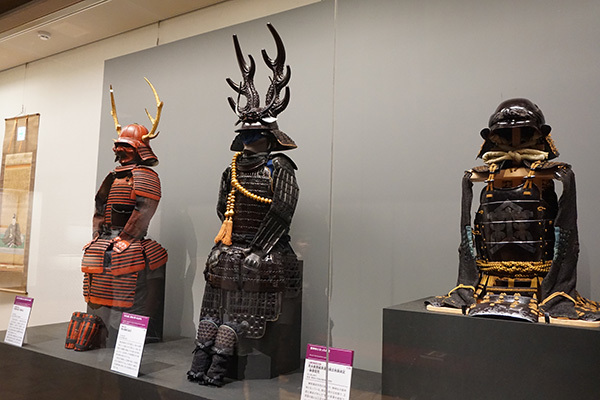 直政と共に「徳川四天王」と呼ばれた武将らの具足