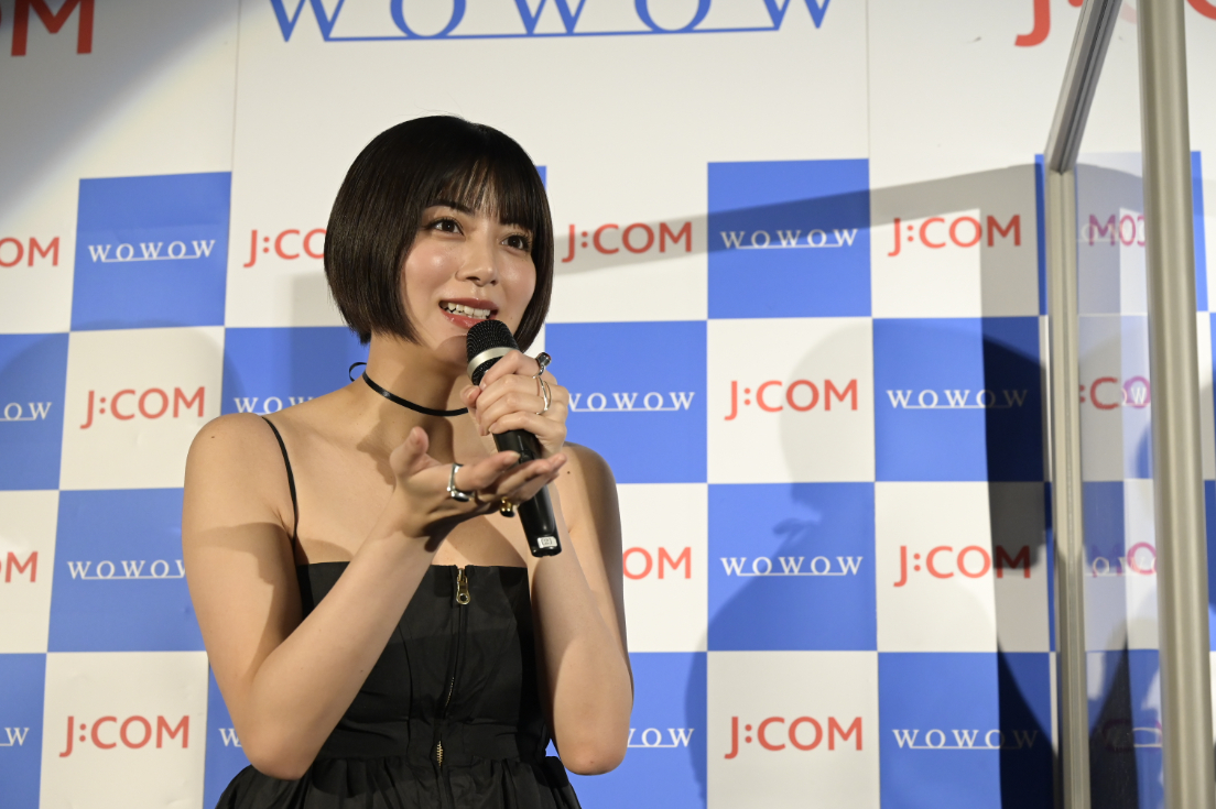 池田エライザ『WOWOWオリジナルドラマ DORONJO／ドロンジョ』舞台挨拶付き特別試写会