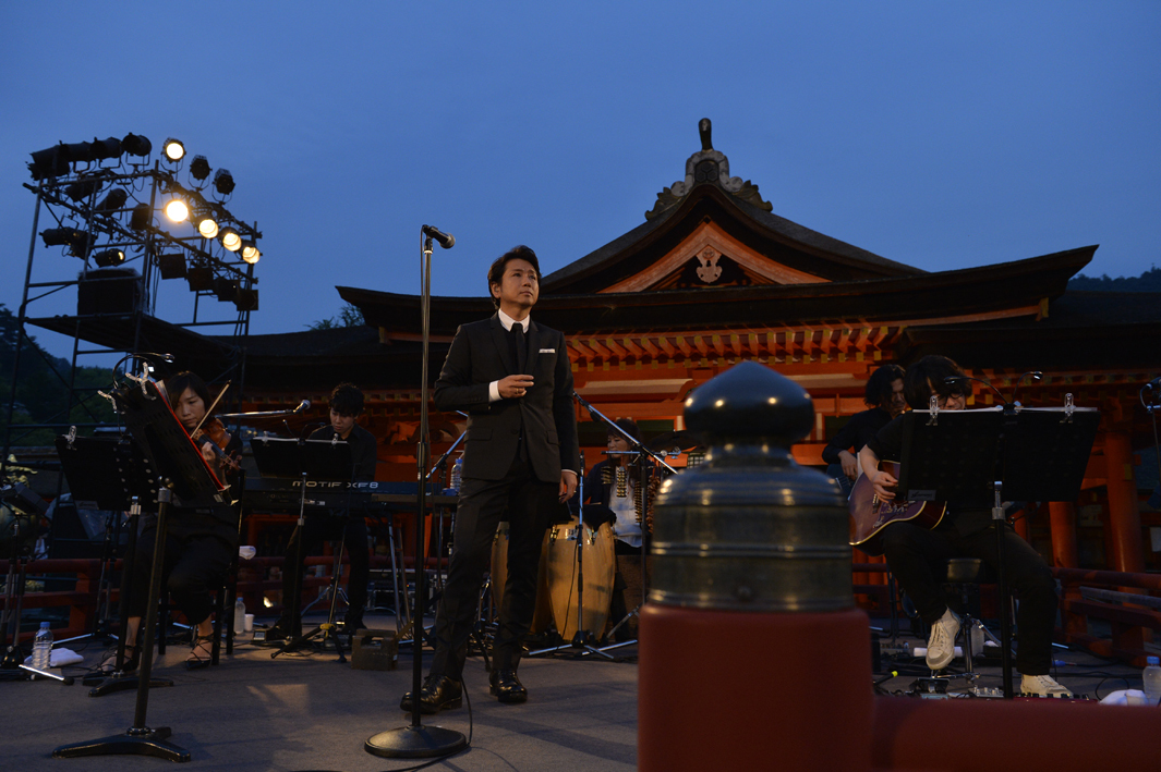 藤井フミヤ 世界遺産コンサート DVD FC限定 日光東照宮・厳島神社 