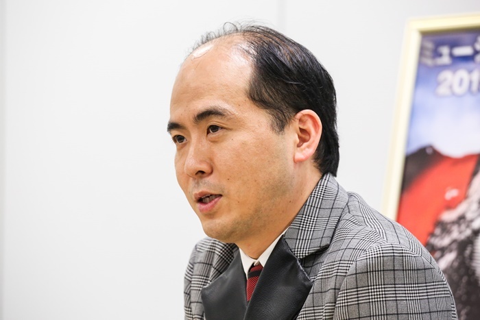 斎藤司（トレンディエンジェル）。 撮影＝田浦ボン